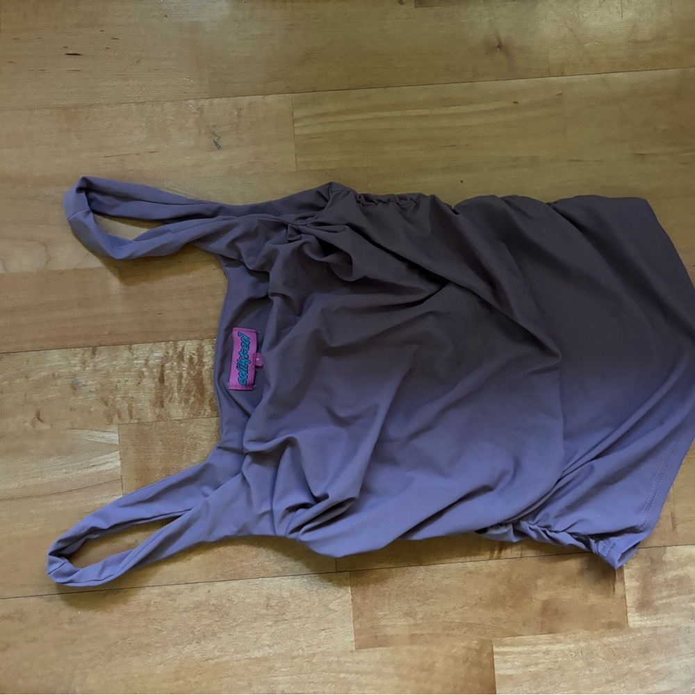 Edikted brand light Purple smooth double lined tank